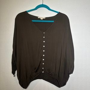 LOVESTITCH OLIVE GREEN BLOUSE